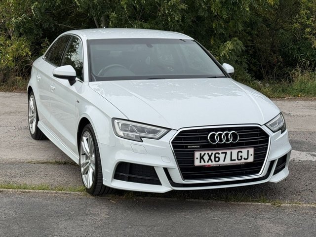 2017 67 Audi A3 2.0 TDI S line Saloon 4dr Diesel Manual quattro Euro 6 (s/s) (150 ps)