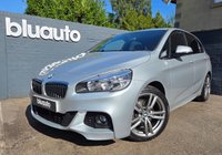 USED 2017 67 BMW 2 SERIES ACTIVE TOURER 1.5 218i M Sport MPV 5dr Petrol Auto Euro 6 (s/s) (136 ps) Low Mileage, 2 Owners, Tinted Windows, Rear sensors, Power Tailgate, Leather Seats, Heated Seats, Dual Climate Control, Voice Command, Auto Lights & Wipers, Ambient Lighting, Sat Nav, DAB