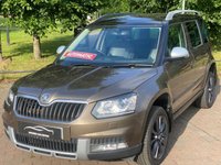 USED 2014 64 SKODA YETI 2.0 TDI Elegance Outdoor 5dr Diesel DSG 4WD Euro 5 (140 ps) STUNNING COLOUR COMBO