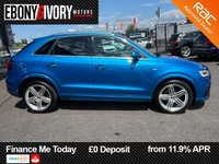 USED 2016 16 AUDI Q3 2.0 TDI S line Plus SUV 5dr Diesel S Tronic quattro Euro 6 (s/s) (184 ps) AUDI SERVICE HISTORY TIMING BELT AND WATER PUMP CHANGE @41K 2 KEYS BOOK PACK FULLY SERVICED AND 1 YEAR MOT WITHIN THE SALE