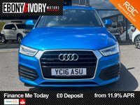 USED 2016 16 AUDI Q3 2.0 TDI S line Plus SUV 5dr Diesel S Tronic quattro Euro 6 (s/s) (184 ps) AUDI SERVICE HISTORY TIMING BELT AND WATER PUMP CHANGE @41K 2 KEYS BOOK PACK FULLY SERVICED AND 1 YEAR MOT WITHIN THE SALE