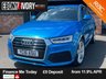 USED 2016 16 AUDI Q3 2.0 TDI S line Plus SUV 5dr Diesel S Tronic quattro Euro 6 (s/s) (184 ps) AUDI SERVICE HISTORY TIMING BELT AND WATER PUMP CHANGE @41K 2 KEYS BOOK PACK FULLY SERVICED AND 1 YEAR MOT WITHIN THE SALE