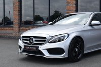 USED 2014 14 MERCEDES-BENZ C-CLASS 2.1 C220 BlueTEC AMG Line Saloon 4dr Diesel G-Tronic+ Euro 6 (s/s) (170 ps) 4d AUTO 168 BHP 