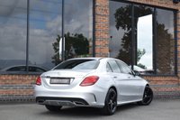 USED 2014 14 MERCEDES-BENZ C-CLASS 2.1 C220 BlueTEC AMG Line Saloon 4dr Diesel G-Tronic+ Euro 6 (s/s) (170 ps) 4d AUTO 168 BHP 