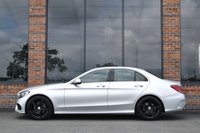 USED 2014 14 MERCEDES-BENZ C-CLASS 2.1 C220 BlueTEC AMG Line Saloon 4dr Diesel G-Tronic+ Euro 6 (s/s) (170 ps) 4d AUTO 168 BHP 