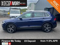 USED 2018 68 VOLKSWAGEN TIGUAN 2.0 TDI SE Navigation SUV 5dr Diesel Manual Euro 6 (s/s) (150 ps) 2 OWNERS FROM NEW GREAT SERVICE HISTORY 2 KEYS BOOK PACK FULLY SERVICED AND 1 YEAR MOT WITHIN THE SALE
