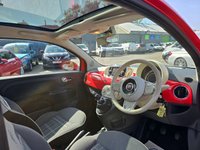 USED 2017 67 FIAT 500 1.2 Lounge Hatchback in pink, 50,000 miles, 1 owner, ULEZ compliant Euro 6 petrol with 5