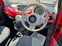 USED 2017 67 FIAT 500 1.2 Lounge Hatchback in pink, 50,000 miles, 1 owner, ULEZ compliant Euro 6 petrol with 5