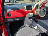 USED 2017 67 FIAT 500 1.2 Lounge Hatchback in pink, 50,000 miles, 1 owner, ULEZ compliant Euro 6 petrol with 5