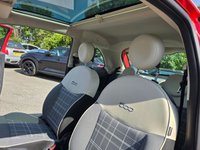 USED 2017 67 FIAT 500 1.2 Lounge Hatchback in pink, 50,000 miles, 1 owner, ULEZ compliant Euro 6 petrol with 5
