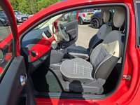 USED 2017 67 FIAT 500 1.2 Lounge Hatchback in pink, 50,000 miles, 1 owner, ULEZ compliant Euro 6 petrol with 5