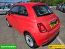 USED 2017 67 FIAT 500 1.2 Lounge Hatchback in pink, 50,000 miles, 1 owner, ULEZ compliant Euro 6 petrol with 5
