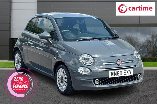 View our Fiat 500 1.2 Lounge Hatchback 3dr Petrol Dualogic Euro 6 (s/s) (69 bhp) Low Mileage, Touchscreen, Apple CarPlay / Android Auto, Rear Parking Sensors, Bluetooth