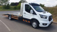 USED 2022 72 FORD TRANSIT 2.0 350 EcoBlue MHEV Car Transporter RWD Electric Winch, Ready For Work
