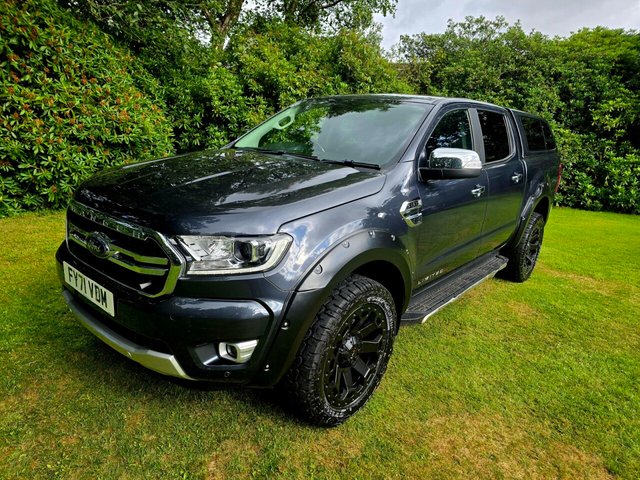 2021 71 Ford Ranger 2.0 EcoBlue Limited Pickup Double Cab 4dr Diesel Auto 4WD Euro 6 (s/s) (170 ps)