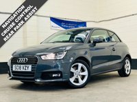 USED 2018 18 AUDI A1 1.4 TFSI Sport Hatchback 3 Door Petrol Manual Euro 6 (s/s) (Nav) (125 ps) NAVIGATION CRUISE REAR PARKING
