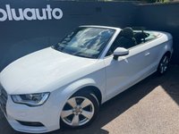 USED 2014 14 AUDI A3 CABRIOLET 2.0 TDI Sport Convertible 2dr Diesel Manual Euro 6 (s/s) (150 ps) Dual Climate Control A/C, Bluetooth Connectivity for Calls and Music, Different Drive Modes, Heated Folding Wingmirrors, DAB Radio, Daytime Running Lights, Auto Headlights.