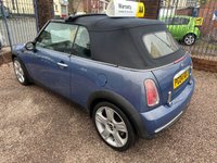 USED 2004 04 MINI CONVERTIBLE 1.6 Cooper Convertible 2dr Petrol Manual Euro 3 (115 ps) GREAT VALUE CONVERTIBLE, LEATHER, ALLOYS