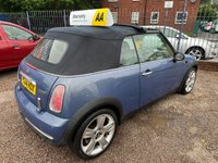 USED 2004 04 MINI CONVERTIBLE 1.6 Cooper Convertible 2dr Petrol Manual Euro 3 (115 ps) GREAT VALUE CONVERTIBLE, LEATHER, ALLOYS