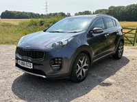 USED 2016 66 KIA SPORTAGE 2.0 CRDi GT-Line SUV 5dr Diesel Manual AWD Euro 6 (134 bhp) FULL LEATHER + AWD + SAT-NAV