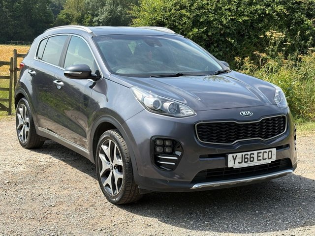 2016 66 Kia Sportage 2.0 CRDi GT-Line SUV 5dr Diesel Manual AWD Euro 6 (134 bhp)