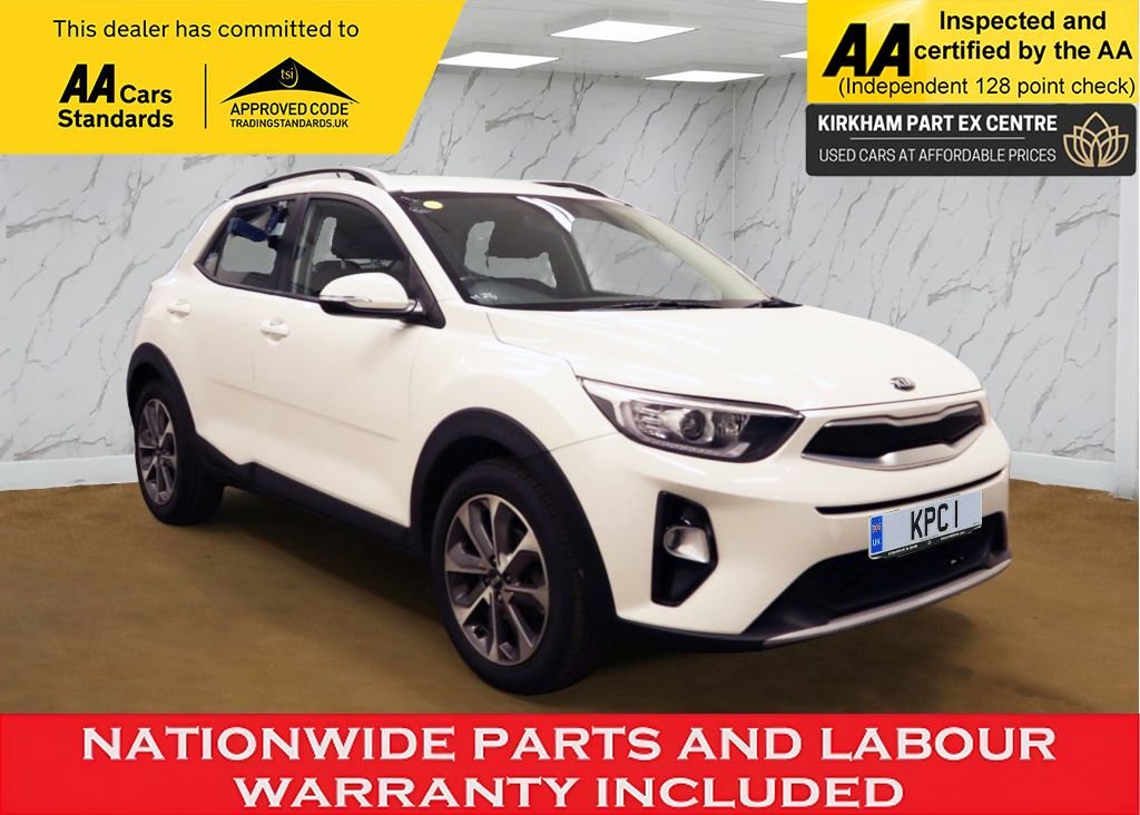 Kia Stonic 1.4 2 SUV – 2019, Petrol Manual, 46,667 miles, White