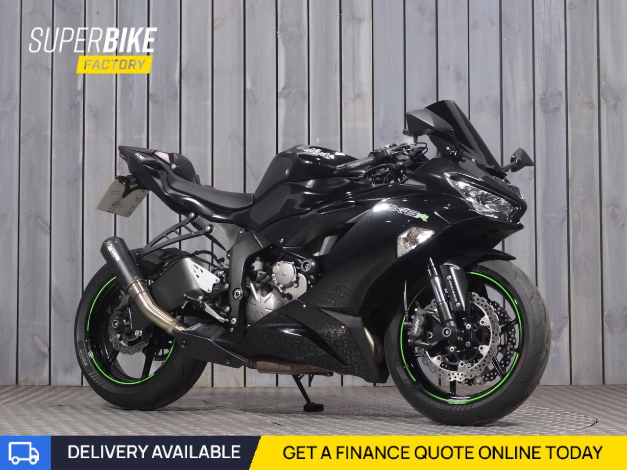 2019 KAWASAKI NINJA ZX-6R BLACK with 14222 miles - Used