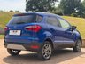 USED 2017 17 FORD ECOSPORT 1.5 TDCi Titanium SUV 5dr Diesel Manual 2WD Euro 6 (95 ps) SERVICE AND MOT ON SALE.