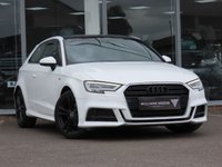 USED 2016 54 AUDI A3 1.4 TFSI CoD S line Hatchback 3dr Petrol Manual Euro 6 (s/s) (150 ps) NEW MOT