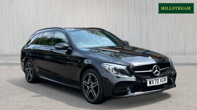 2021 70 Mercedes-Benz C-Class 2.0 C300e 13.5kWh AMG Line Night Edition (Premium Plus) Estate 5dr Petrol Plug-in Hybrid G-Tronic+ Euro 6 (s/s) (320 ps)
