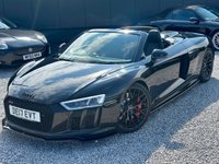 USED 2017 17 AUDI R8 5.2 FSI V10 Spyder 2dr Petrol S Tronic quattro Euro 6 (s/s) (540 ps) 