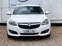 USED 2016 16 VAUXHALL INSIGNIA 1.6 CDTi SRi VX Line Nav Hatchback 5dr Diesel Manual Euro 6 (s/s) (136 ps) www.suffolkcarcentre.co.uk - Located at Lowestoft