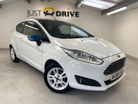 USED 2016 66 FORD FIESTA 1.0T EcoBoost Zetec White Edition Hatchback 3dr Petrol Manual Euro 6 (s/s) (100 ps) ONLY &pound;20 ROAD TAX, ULEZ OK !
