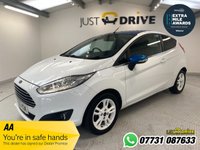 USED 2016 66 FORD FIESTA 1.0T EcoBoost Zetec White Edition Hatchback 3dr Petrol Manual Euro 6 (s/s) (100 ps) ONLY &pound;20 ROAD TAX, ULEZ OK !