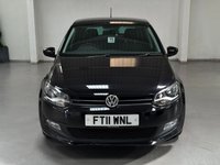 USED 2011 06 VOLKSWAGEN POLO 1.2 Moda Hatchback 5dr Petrol Manual Euro 5 (60 ps) 15"ALLOYS +PRIV GLASS+AUX CON
