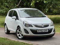 USED 2012 62 VAUXHALL CORSA 1.2i ecoFLEX 16V SXi Hatchback 5dr Petrol Manual Euro 5 (s/s) (A/C) (85 ps) 