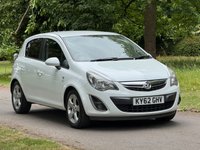 USED 2012 62 VAUXHALL CORSA 1.2i ecoFLEX 16V SXi Hatchback 5dr Petrol Manual Euro 5 (s/s) (A/C) (85 ps) 
