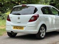 USED 2012 62 VAUXHALL CORSA 1.2i ecoFLEX 16V SXi Hatchback 5dr Petrol Manual Euro 5 (s/s) (A/C) (85 ps) 
