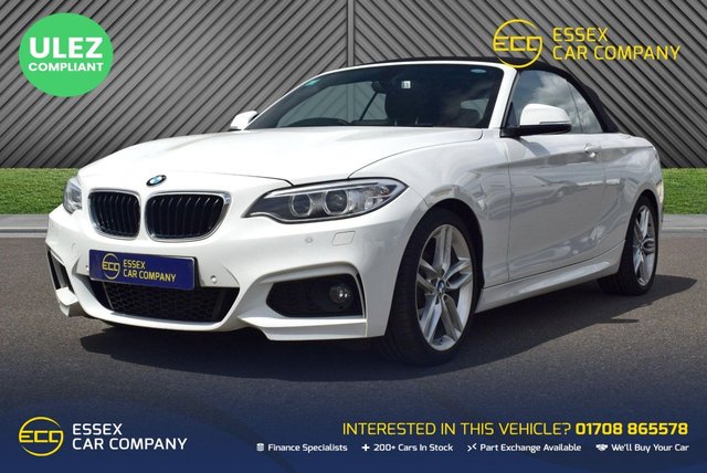 View our BMW 2 Series 2.0 218d M Sport Convertible 2dr Diesel Auto Euro 6 (s/s) (150 ps)