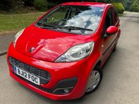 USED 2012 12 PEUGEOT 107 1.0 12V Active Hatchback 5dr Petrol Manual Euro 5 (68 ps) NEW CLUTCH RECENTLY FITTED