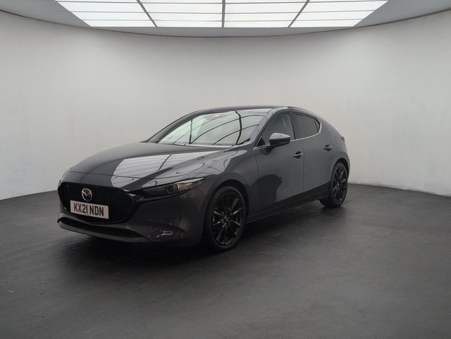 USED 2021 21 Mazda Mazda3 2.0 E-Skyactiv-X Mhev Sport Lux Hatchback 5dr Petrol Auto Euro 6 (s/S) (186 Ps) - Sat Nav, Sensors, Privacy