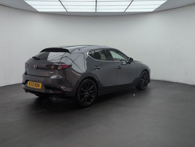 USED 2021 21 Mazda Mazda3 2.0 E-Skyactiv-X Mhev Sport Lux Hatchback 5dr Petrol Auto Euro 6 (s/S) (186 Ps) - Sat Nav, Sensors, Privacy
