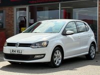 USED 2014 14 VOLKSWAGEN POLO 1.2 Match Edition Hatchback 5dr Petrol Manual Euro 5 (70 ps) ALLOY WHEELS/PARKING SENSORS
