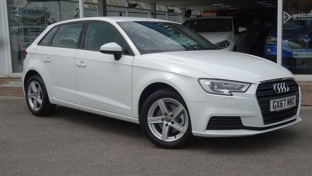 2017 67 Audi A3 1.0 TFSI SE Sportback 5dr Petrol Manual Euro 6 (s/s) (116 ps)