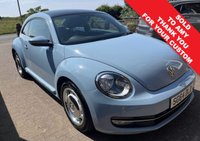 USED 2014 64 VOLKSWAGEN BEETLE 1.6 TDi BlueMotion Tech Design Hatchback 3 Door Diesel Manual Euro 5 (s/s) (105 ps) &pound;35 TAX TOOTHED BELT REPLACED AT VW