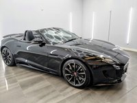 USED 2017 17 JAGUAR F-TYPE 3.0 V6 Convertible 2dr Petrol Auto Euro 6 (s/s) (340 ps) 19'' ALLOY WHEELS , BLACK SOFT ROOF TOP  , SAT NAV  , LEATHER SEATS , REAR PARKING SENSORS , REAR CAMERA , BLUETOOTH CONNECTIVITY , FULL SERVICE HISTORY - MAIN DEALER LATEST OCTOBER 2024