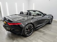 USED 2017 17 JAGUAR F-TYPE 3.0 V6 Convertible 2dr Petrol Auto Euro 6 (s/s) (340 ps) 19'' ALLOY WHEELS , BLACK SOFT ROOF TOP  , SAT NAV  , LEATHER SEATS , REAR PARKING SENSORS , REAR CAMERA , BLUETOOTH CONNECTIVITY , FULL SERVICE HISTORY - MAIN DEALER LATEST OCTOBER 2024