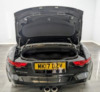 USED 2017 17 JAGUAR F-TYPE 3.0 V6 Convertible 2dr Petrol Auto Euro 6 (s/s) (340 ps) 19'' ALLOY WHEELS , BLACK SOFT ROOF TOP  , SAT NAV  , LEATHER SEATS , REAR PARKING SENSORS , REAR CAMERA , BLUETOOTH CONNECTIVITY , FULL SERVICE HISTORY - MAIN DEALER LATEST OCTOBER 2024