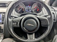USED 2017 17 JAGUAR F-TYPE 3.0 V6 Convertible 2dr Petrol Auto Euro 6 (s/s) (340 ps) 19'' ALLOY WHEELS , BLACK SOFT ROOF TOP  , SAT NAV  , LEATHER SEATS , REAR PARKING SENSORS , REAR CAMERA , BLUETOOTH CONNECTIVITY , FULL SERVICE HISTORY - MAIN DEALER LATEST OCTOBER 2024