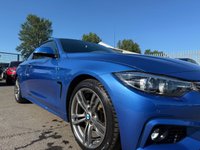 USED 2018 18 BMW 4 SERIES 2.0 420i M Sport Coupe 2dr Petrol Auto Euro 6 (s/s) (184 ps) AN ABSOLUTELY STUNNING ADDITION, FINISHED IN UPGRADED METALLIC ESTORIL BLUE PAINT+ONLY 1 FORMER KEEPER+SERVICE HISTORY+SPORT AUTOMATIC TRANSMISSION+SUN PROTECTION GLASS+FULL DAKOTA BLACK LEATHER INTERIOR+SATELLITE NAVIGATION+PARK ASSIST+CLIMATE CONTROL+18 INCH M DOUBLE SPOKE STYLE 441 M IN FERRIC GREY METALLIC+MASSIVE SELECTION OF FINANCE OPTIONS AVAILABLE+CALL NOW TO SPEAK WITH ONE OF OUR EXPERIENCED SALES ADVISORS AND ARRANGE A VIEWING+THIS VEHICLE IS BURSTING WITH EXTRAS AND READY TO GO!!!!!!